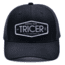 Tricer Classic Patch Hat, Black, HT-CLBL