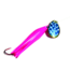 Trout Killer Snelled Trout Spinner, Number 3 Blade, Sz 4 Red Octopus Hook, Pink/Blue, TK Pink-Blue 3