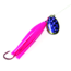 Trout Killer Snelled Trout Spinner, Number 3 Blade, Sz 4 Red Octopus Hook, Purple/Pink, TK Pink-Purp 3