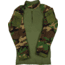 Tru-Spec 1/4 Zip Tactical Response Combat Shirt 50/50 Nylon/Cotton Rip-Stop, Woodland/Olive Drab, Medium Long 2545024