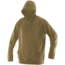 Tru-Spec Shirt, 24-7 Coyote Grid Fleece Hoodie, Extra Small Regular 2421002