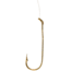 Tru-Turn Snelled Hook, Aberdeen, Down Eye, 24kt Gold, Size 10, 5 Per Pack, 388G-10