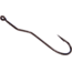 Tru-Turn The Brute Worm Hook, 2 Sliced Shank, Bronze, Size 5/0, 4 Per Pack, 007ZS-5/0