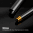TRUE Keychain Pen/Knife Combo Tin, Black, TRU-PEN-0002