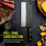 TRUE Primal Forge Cleaver Kitchen Knife