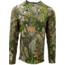 TrueTimber ShaleCanyon Long Sleeve Crew - Mens, HTC Green/Canteen, Medium, 0766-HTC Green-M