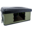 TRUSTMADE Hardshell Rooftop Tent, Black/Green, 82.7x49x35.4in, OR02RT01-BlackGreen