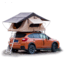 TRUSTMADE Rooftop Tent for Trailers or Big 4x4 Cars, Beige Cover/Orange Top, Open-122 x 74.8in x 51.2in, OR02RT02-SoftCoffee