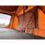 TRUSTMADE Wanderer Pro Extended Soft Shell Car Rooftop Tent, Beige, Medium, OR02RT02ES-B+Orange