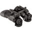 TRYBE Optics NVG-50 Dual 1x19mm White Phosphor Tube Night Vision Goggle, Gen 3, Min 1600+ FOM, 64-72 lp/mm, Black, TRYBENVG50W