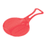 TSL Slidy Deluxe Spade Sled, Red SLIDYRED-DEMO