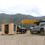 Tuff Stuff Overland Awning Camp Shelter Room w/ PVC Floor, 280G Material, 6.5 x 8 ft, Sand, NSN N, TS-AWN-CSR-280G