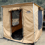Tuff Stuff Overland Awning Camp Shelter Room w/ PVC Floor, 280G Material, 6.5 x 8 ft, Sand, NSN N, TS-AWN-CSR-280G