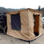 Tuff Stuff Overland Awning Camp Shelter Room w/ PVC Floor, 280G Material, 6.5 x 8 ft, Sand, NSN N, TS-AWN-CSR-280G