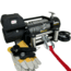 Tuff Stuff Overland Classic 12500 Lb Winch, 92 ft Wire Gloves &amp; Cover Wireless, Black, NSN N, TS-12500-CLS
