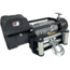 Tuff Stuff Overland Classic 12500 Lb Winch, 92 ft Wire Gloves &amp; Cover Wireless, Black, NSN N, TS-12500-CLS