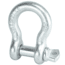 Tuff Stuff Overland D-Ring Shackle, 6.50 Ton Bow Shackle D-Ring 7/8 Inch Pin, Silver, NSN N, TS-BS-6.5-SL-SL