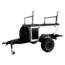 Tuff Stuff Overland Expedition Trailer, White/Black, NSN N, TS-TRAILER-EC