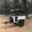 Tuff Stuff Overland Expedition Trailer, White/Black, NSN N, TS-TRAILER-EC