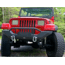 Tuff Stuff Overland Front Bumper w/ D-Rings for 87-06 Jeep Wrangler YJ/TJ, Matte, Black, NSN N, TS-FB-8706