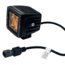 Tuff Stuff Overland LED Cube Amber Spotlight, 2x2 inch, Dust/Fog/Spot Beam, 20 Watt, 1860 Lumens, Amber, NSN N, TS-LED-2X2-DF-AMB