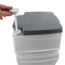 Tuff Stuff Overland Portable Camping Toilet 5 Gallon Flushable Outdoor Toilet With Removable Holding Tank, Olive, NSN N, TS-TOILET-5