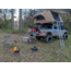 Tuff Stuff Overland Rooftop Tent 2 Person Delta Overland Sand, Sand Tent/Black Cover, NSN N, TS-RTT-DLT