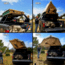 Tuff Stuff Overland Rooftop Tent & Annex Room 3 Person Ranger Overland Sand, Sand Tent/Black Cover, NSN N, TS-RTT-ANX-RAN
