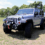 Tuff Stuff Overland Stubby Front Winch Bumper for 07-18 Jeep Wrangler JK, Matte, Black, NSN N, TS-FB-JK-STB