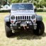 Tuff Stuff Overland Stubby Front Winch Bumper for 07-18 Jeep Wrangler JK, Matte, Black, NSN N, TS-FB-JK-STB