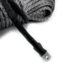 Tuff Stuff Overland Synthetic Winch Rope, 100 Foot x 1/2 Inch, 21 145 Lb Capacity, Black, NSN N, TS-SYN-12-GR