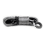 Tuff Stuff Overland Synthetic Winch Rope, 100 Foot x 1/2 Inch, 21 145 Lb Capacity, Black, NSN N, TS-SYN-12-GR