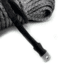 Tuff Stuff Overland Synthetic Winch Rope, 85 Foot x 3/4 Inch, 17 500 Lb Capacity, Black, NSN N, TS-SYN-34-GR