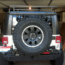 Tuff Stuff Overland Tire Carrier Mounted Storage &amp; Cooler Rack System for 2 x 2 Inch Carriers, NSN N, TS-TCICR