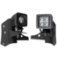 Tuff Stuff Overland Windshield Light Mounting Brackets for 97-06 Jeep Wrangler TJ, Black, NSN N, TS-WLM-9706