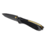 Tyrant CNC T.D.C.001 3in Folding Knife, Tanto Blade, D2 Steel, Gold/Black, TD-TDC001-Black-Gold