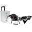 TZ Case AB100T-S Large Professional Makeup Beauty Case - Silver AB100T-S