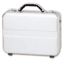 TZ Case AC77S Compact Size Molded Aluminum Silver Attache Case AC-77S