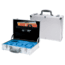 TZ Case PKG16 Aluminum Packaging/Tool Case - Silver w/ Single File with Organizer Pockets PKG-16S