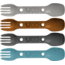 UCO Four Pack Utility Spork Ventur, 7 overall, F-SP-UT-4PK ELEVATED
