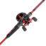 Ugly Stik Carbon Baitcast Combo, 6.4/1, Left, LP, 7ft. Rod Length, Medium Heavy Power, Fast Action, 1 Piece Rod, USCBCA701MH/LP-LCBO