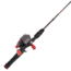 Ugly Stik Ugly Tuff Spincast Combo, 3.9/1, Right/Left, 6, 5ft. 6in. Rod Length, Medium Power, 2 Pieces Rod, USTUFCA562M/SC6CBO
