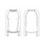 Ultimate Direction Cumulus W Long Sleeve Tee - Womens, White, LG, 83475624WH-LG