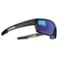Under Armour Captain Storm, Satin Black Frame,Gray Polarized w/Blue ML, U8630064-010168