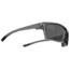 Under Armour Keepz ,Shiny Crystal Black Frame w/Black Rubber,Gray Lens, U8600062-030300