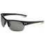 Under Armour Marbella, Shiny Black w/Peapod Green Rubber, Gray Lens, U8600066-003100