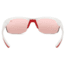 Under Armour Marbella, Satin White w/Hot Coral Rubber, Crimson Lens, U8600066-111170
