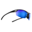 Under Armour Zone 2.0,Satin Black Frame w/Black Rubber,Blue Mirror Len, U8600050-010168