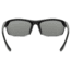 Under Armour Zone 2.0, Satin Black Frame w/Black Rubber, Gray Lens, U8600050-010100