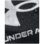 Under Armour 5.0 Undeniable Small Duffle Bag, Black/Metallic Silver, OSFM, 1369222001OSFM